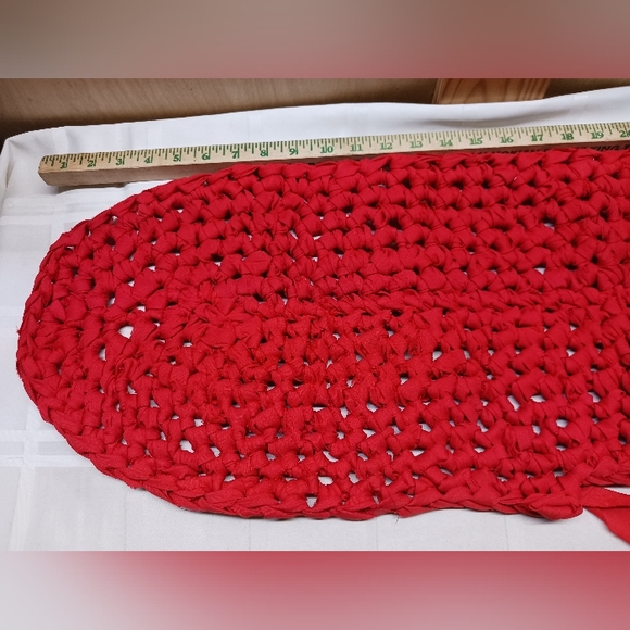 Started Rag Rug Orphans/Oval& Round/ Crochet or Toothbrush Rug Making - Picture 6 of 11